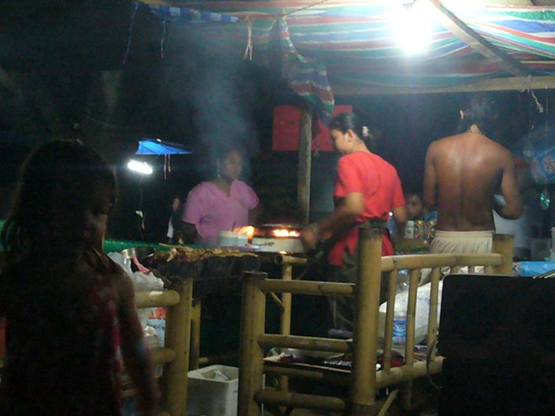 Random food stall